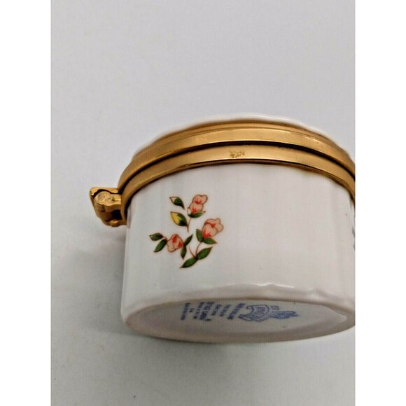 Anysley Hand Painted Dresser Jar "Cottage Garden" pattern Made in England - Picture 12 of 12